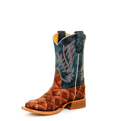 Kid's Horse Power Cognac Fish Boots