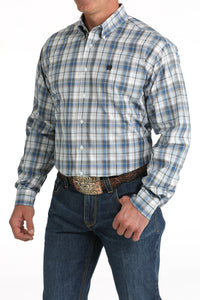 Men’s Cinch Large Plaid Western Shirt