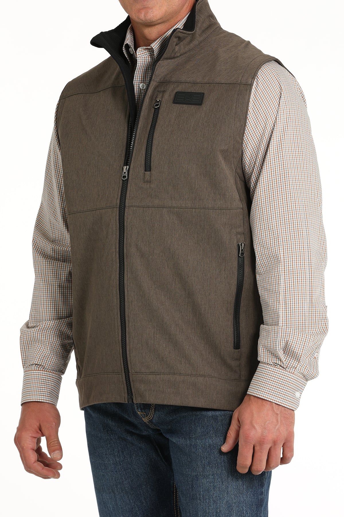 Men’s Cinch Bonded Brown OW24 Vest