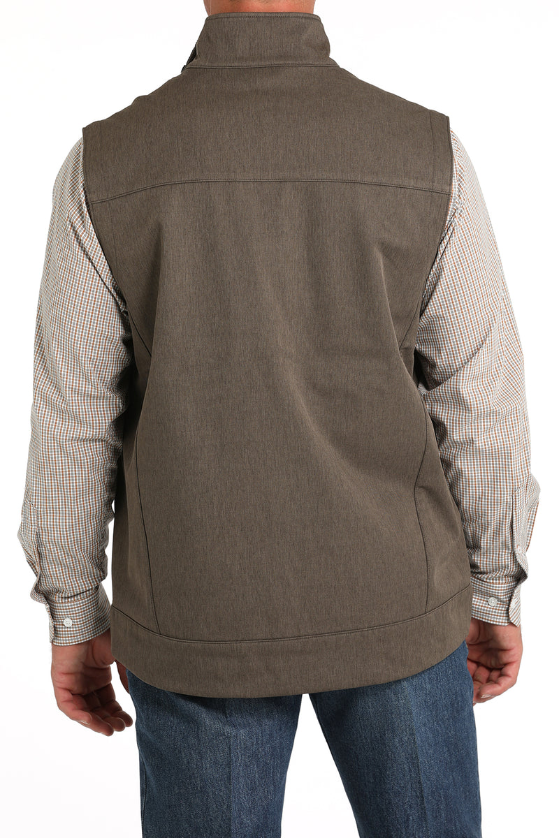 Men’s Cinch Bonded Brown OW24 Vest