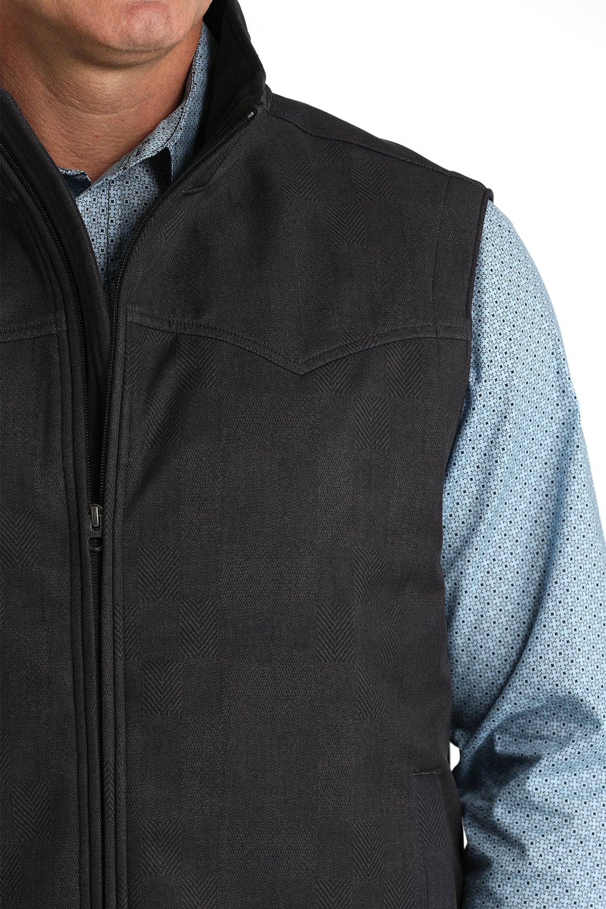 Men’s Cinch Charcoal Bonded OW24 Vest