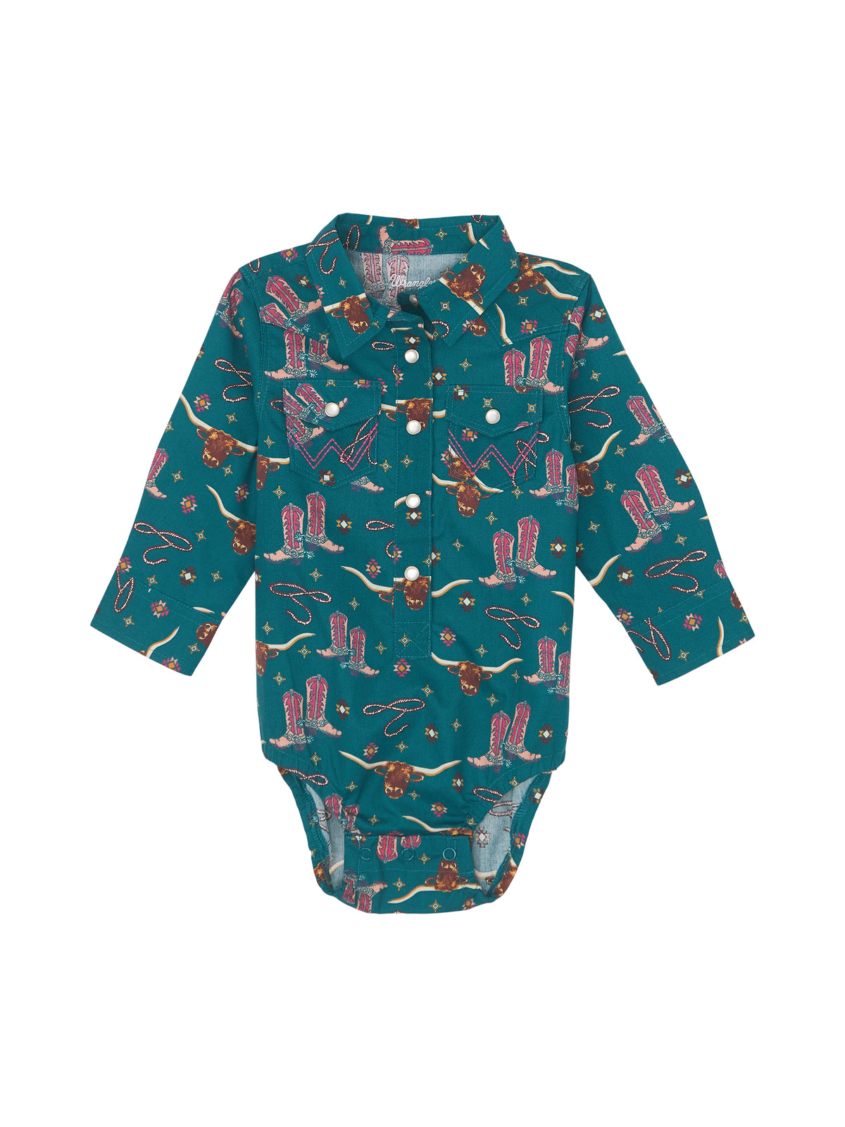 Infant Girl’s Wrangler Onsie