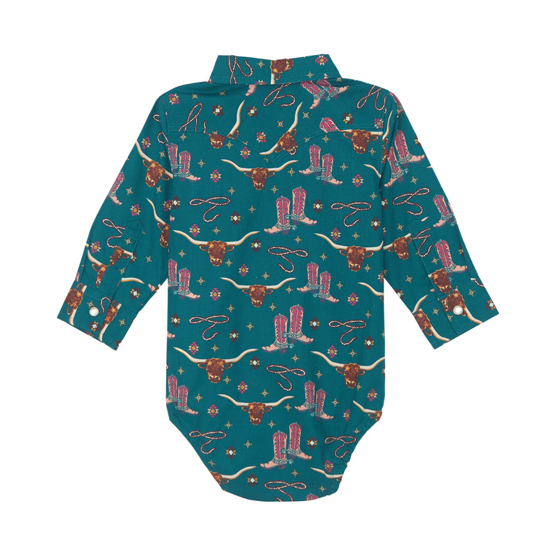 Infant Girl’s Wrangler Onsie