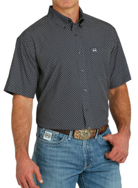Men's Cinch Charcoal Arenaflex Short Sleeve Shirt