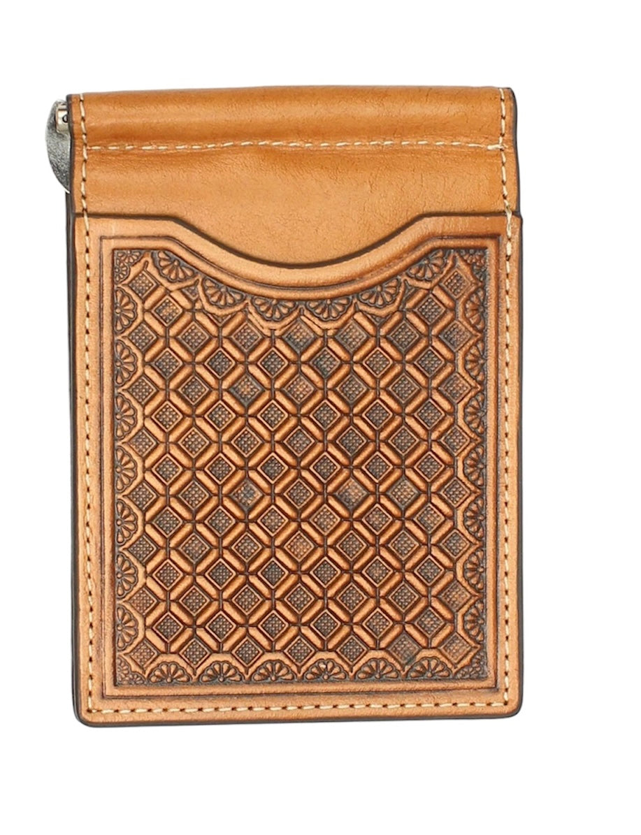 Nocona Diamond Weave Money Clip