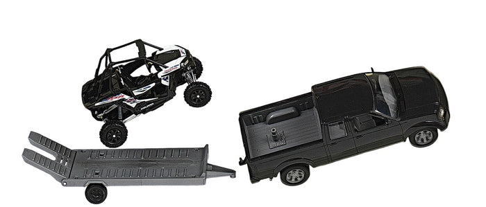 Pick Up Truck & Trailer w/Side by Side ATV