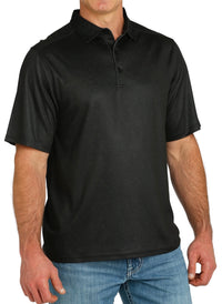 Men's Cinch Black Polo Shirt