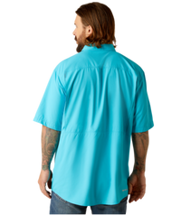 Men's Ariat Turquoise Reef Venttek Short Sleeve Shirt