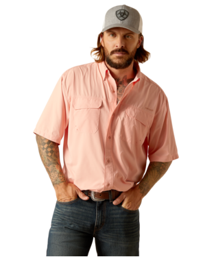 Men's Ariat Ventteck Outbound Shirt Apricot Blush